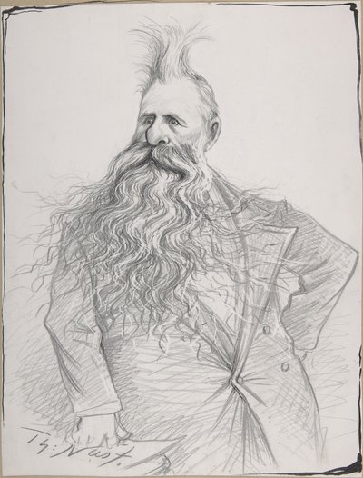 Caricature of Senator Joseph N. Dolph by Thomas Nast